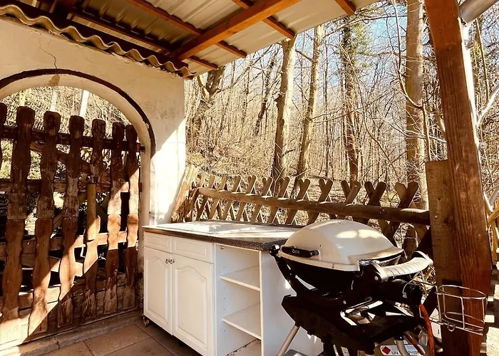 Tatil Evi Ruhiges Haeuschen Am Wald Mit Kamin, Terrasse Bucha (Burgenlandkreis)